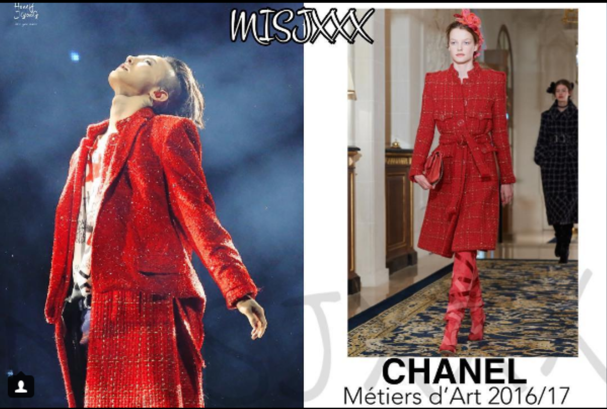 Mặc trang phục nữ của Chanel nhưng G-Dragon vẫn nam tính bất ngờ trong đêm diễn concert Ảnh 1