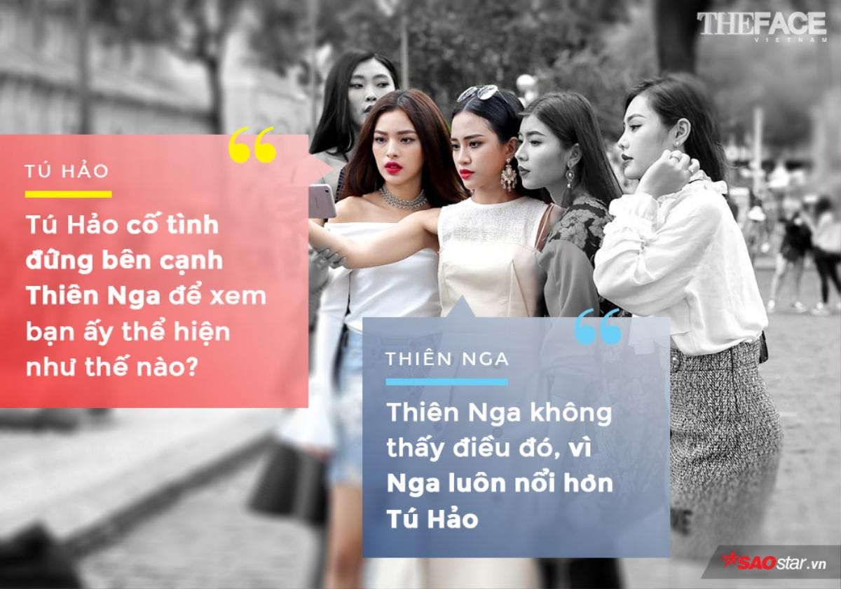 Thiên Nga - Tú Hảo: Cặp đôi 'oan gia' kèn cựa nhau ngay tập đầu tiên của The Face Ảnh 9