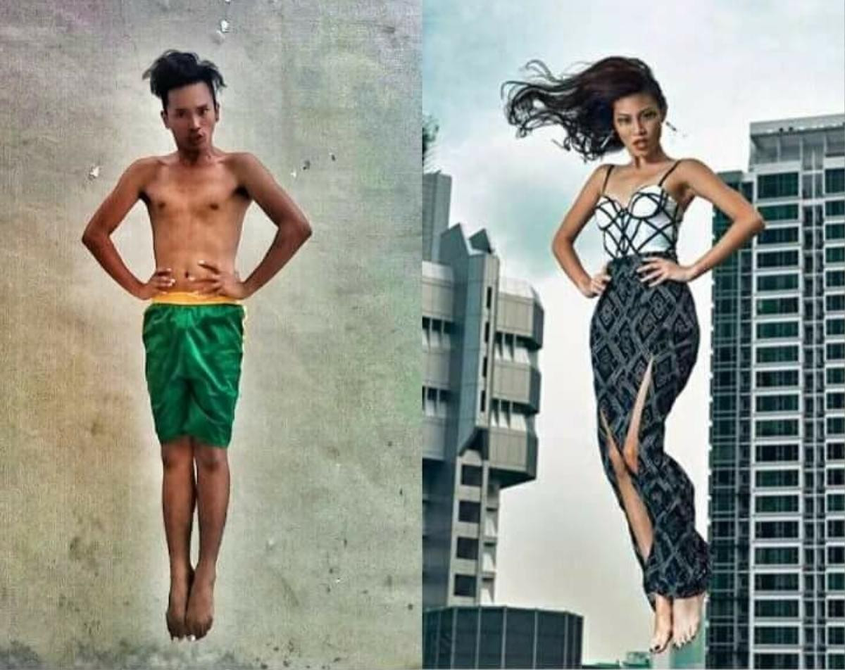 Xuất hiện 'thánh tạo dáng' với bộ ảnh bắt chước y chang dàn thí sinh Asia's Next Top Model Ảnh 6