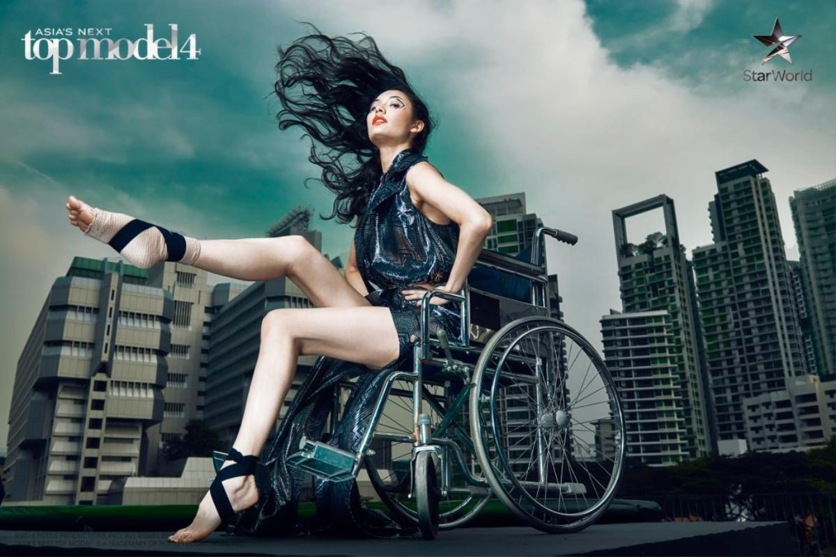 Xuất hiện 'thánh tạo dáng' với bộ ảnh bắt chước y chang dàn thí sinh Asia's Next Top Model Ảnh 11