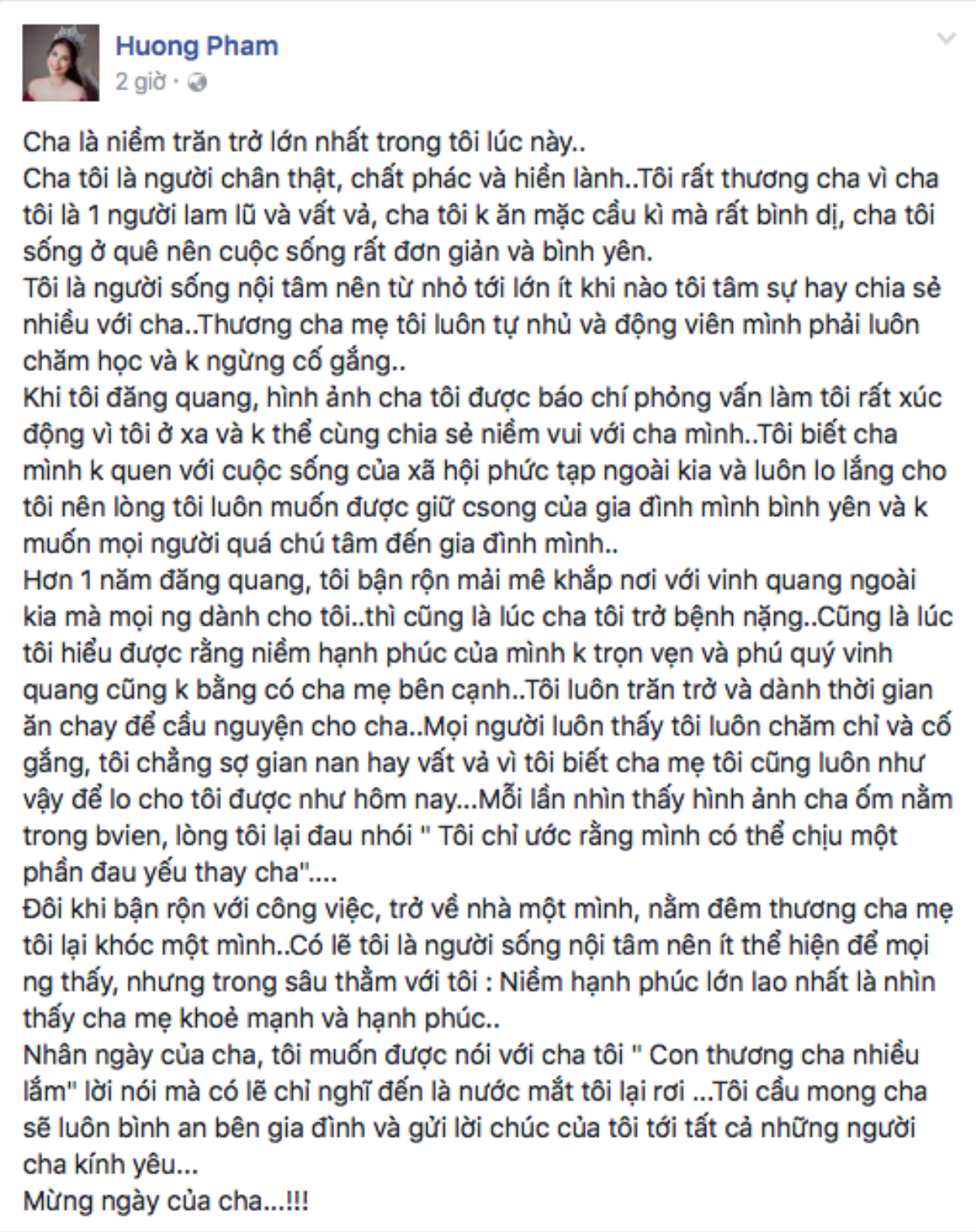 Lộ diện người đàn ông bí mật chiếm trọn trái tim của 'Hoa hậu quốc dân' Phạm Hương Ảnh 1