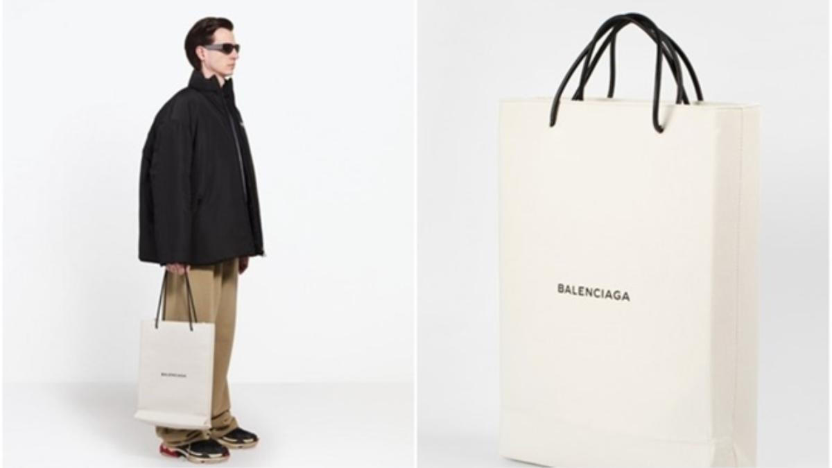 Balenciaga đang làm nên 'trò đùa tạo hóa' khi ra mắt túi xách như đồ miễn phí trong siêu thị với giá nghìn đô Ảnh 4