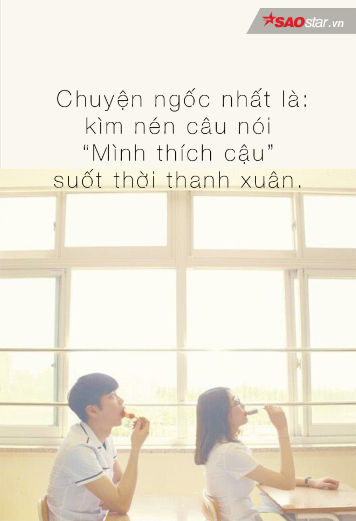 Những chuyện ngốc nghếch bạn từng làm khi yêu thầm ai đó? Ảnh 10