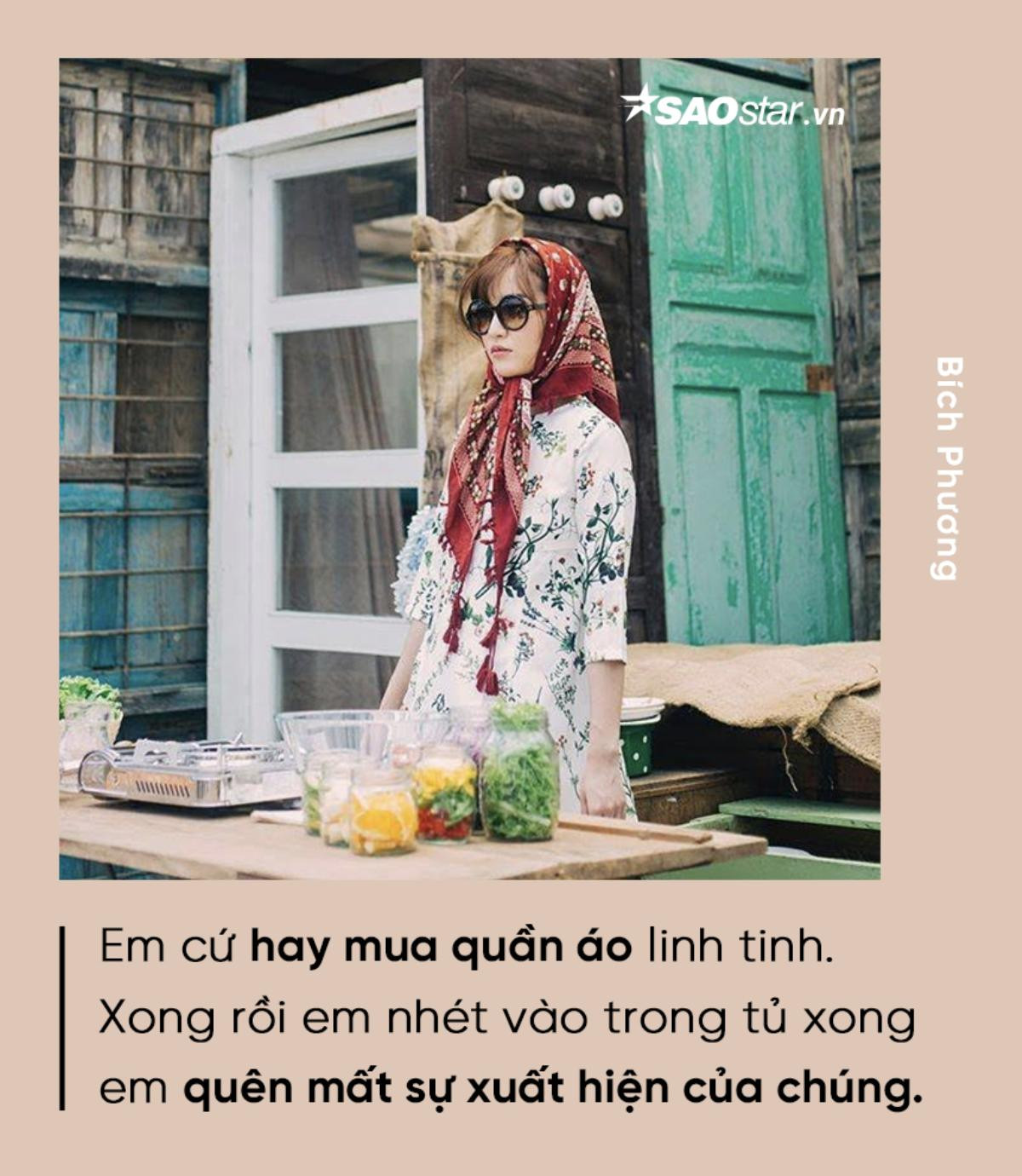 Bích Phương tự nhận mình là người sâu sắc nhưng lại không thích gấp quần áo và rửa bát Ảnh 6