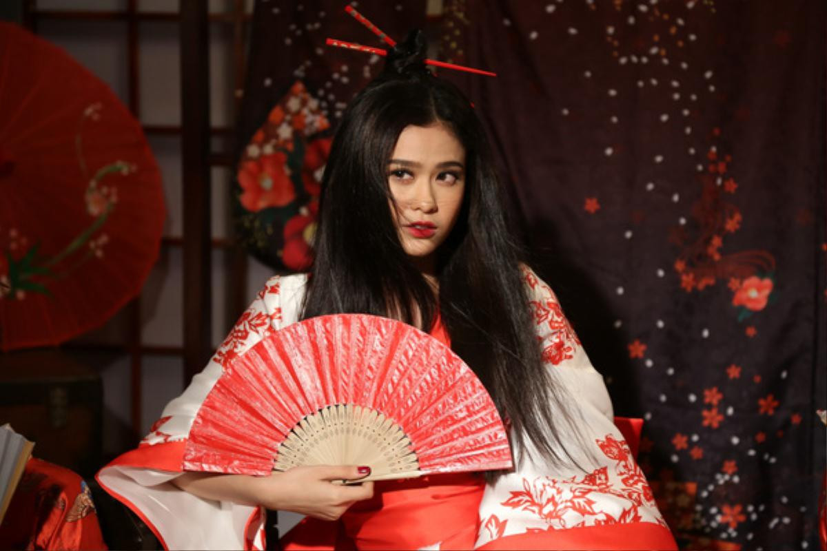 Bảo Thy - Tóc Tiên - Trương Quỳnh Anh: Đi tìm nàng Geisha ấn tượng nhất? Ảnh 15