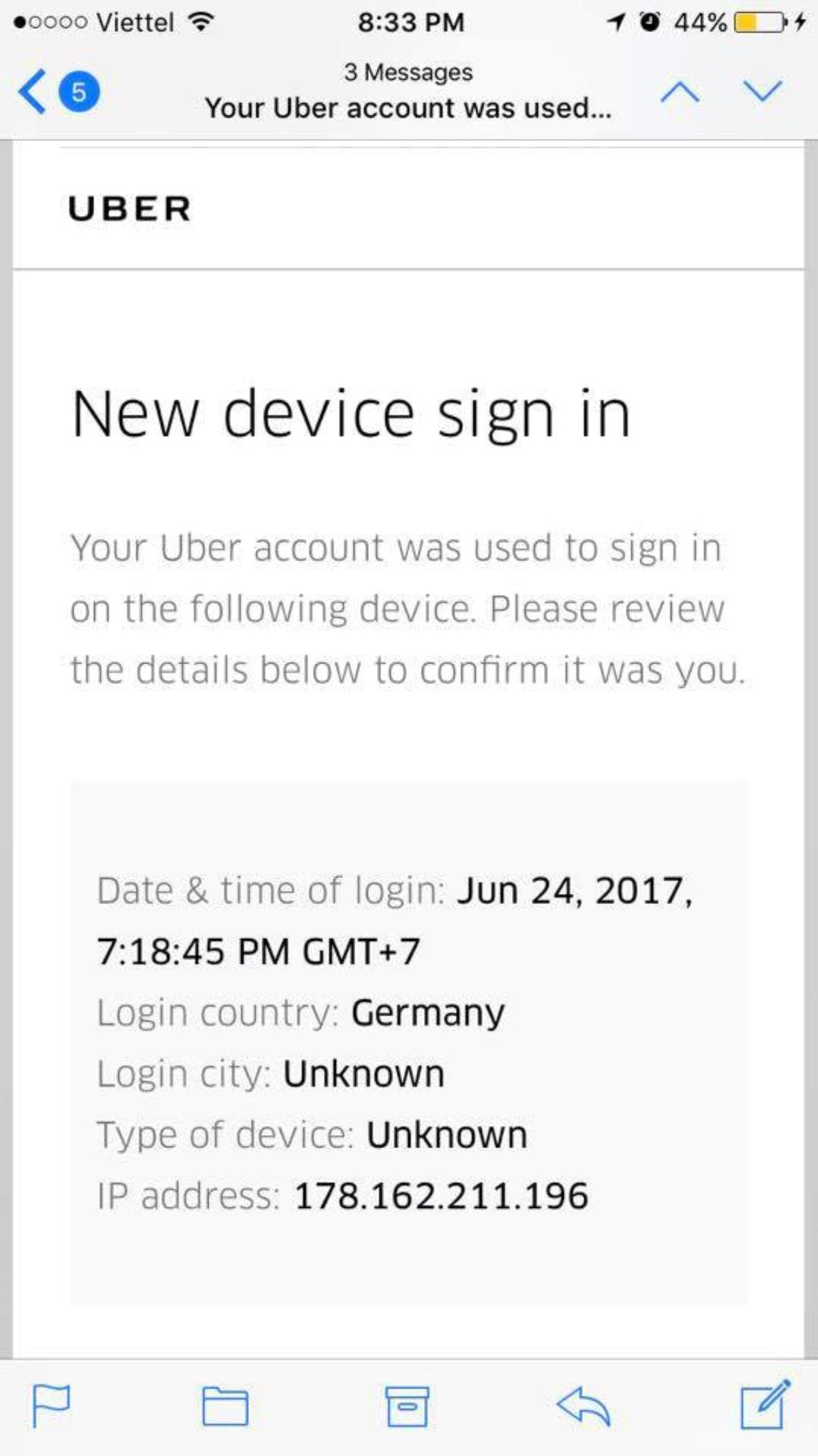 Ngồi ở Sài Gòn, khách bị trừ tiền đi Uber tại Nga, Australia Ảnh 2