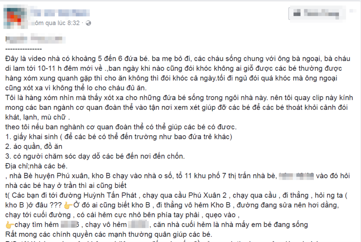 Câu chuyện 6 đứa trẻ trần truồng khóc lóc vì đói: Mẹ bảo có chăm, hàng xóm bảo không! Ảnh 1