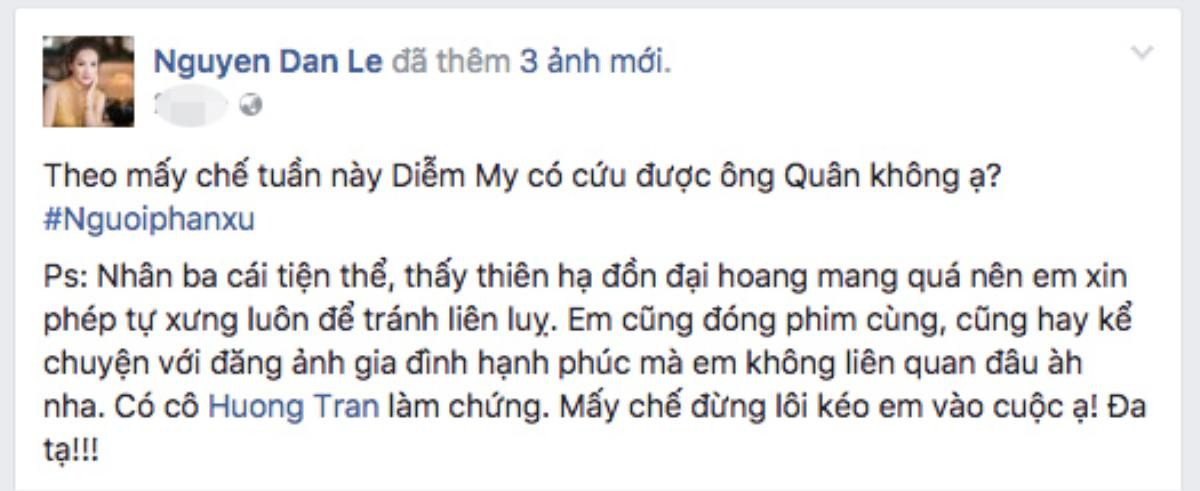 Đan Lê khẳng định không liên quan đến lùm xùm 'thả thính' Việt Anh Ảnh 2