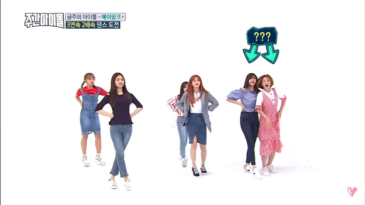 Apink la hét toán loạn, vật vờ lập nên kì tích nhảy x2 liên tụcì 3 hit lớn tại Weekly Idol Ảnh 5