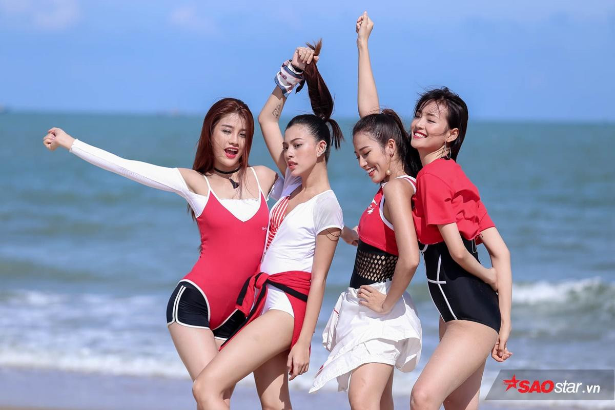 Bí kíp nào giúp các 'chiến binh' The Face khoe dáng nóng bỏng khi diện bikini? Ảnh 6