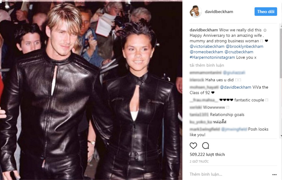 Victoria - David Beckham: 18 năm hôn nhân và 2 thập kỷ yêu thương Ảnh 10