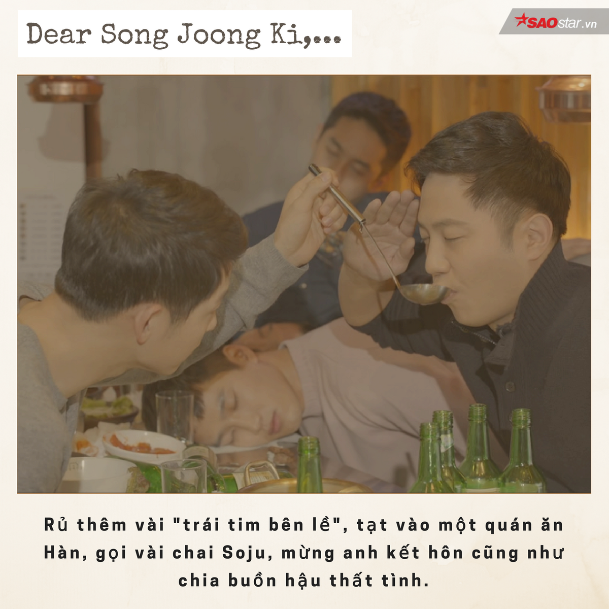 Dear Song Joong Ki, anh yêu chị bình yên nhé, tụi em ổn! Ảnh 1