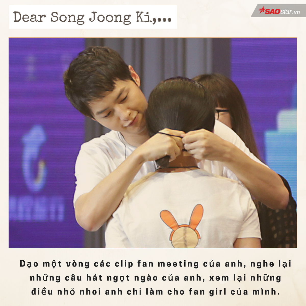 Dear Song Joong Ki, anh yêu chị bình yên nhé, tụi em ổn! Ảnh 4