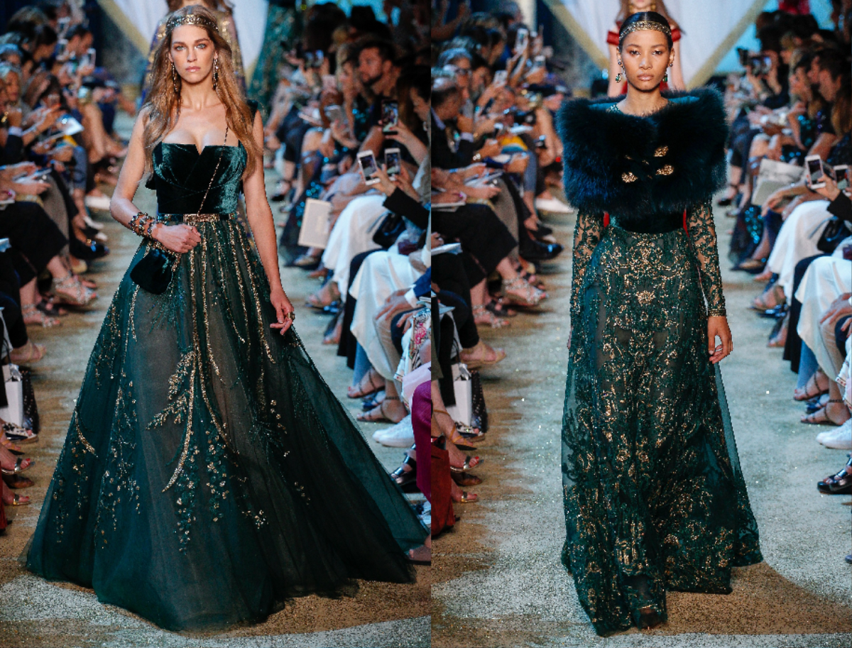 Show Thu Đông Couture 2017 của Elie Saab: Lộng lẫy, trang hoàng và xa xỉ Ảnh 9