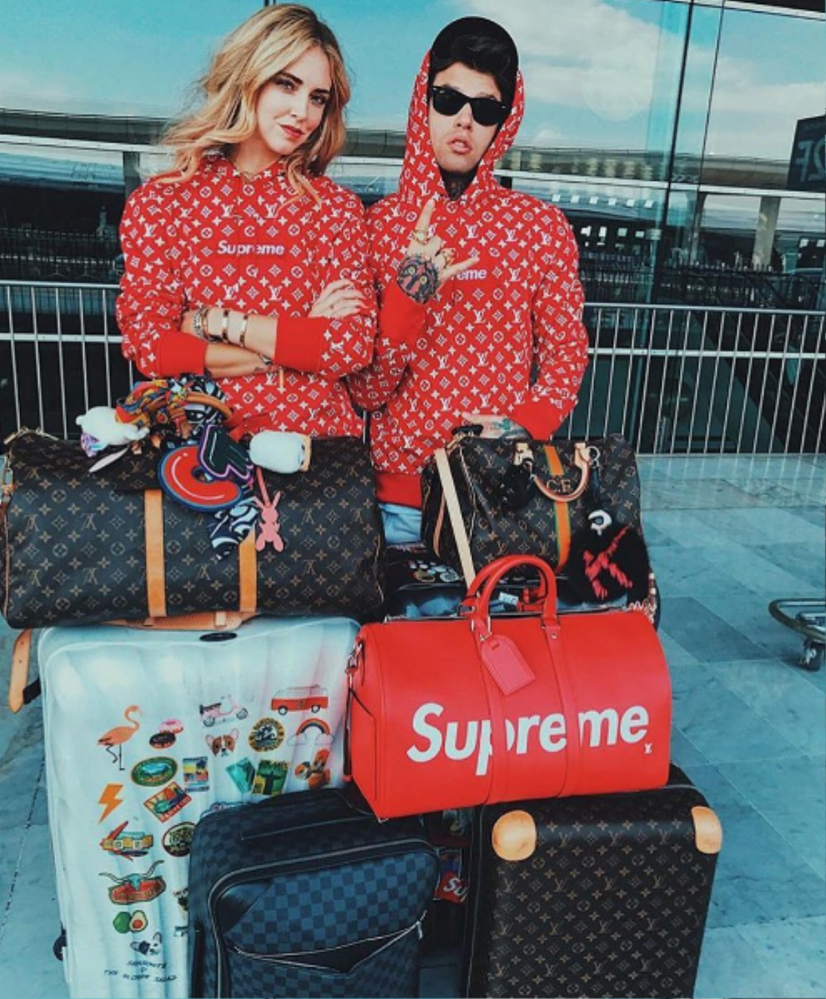 Sức hút mãnh liệt của Louis Vuitton x Supreme khiến các sao thế giới chẳng thể làm ngơ Ảnh 8