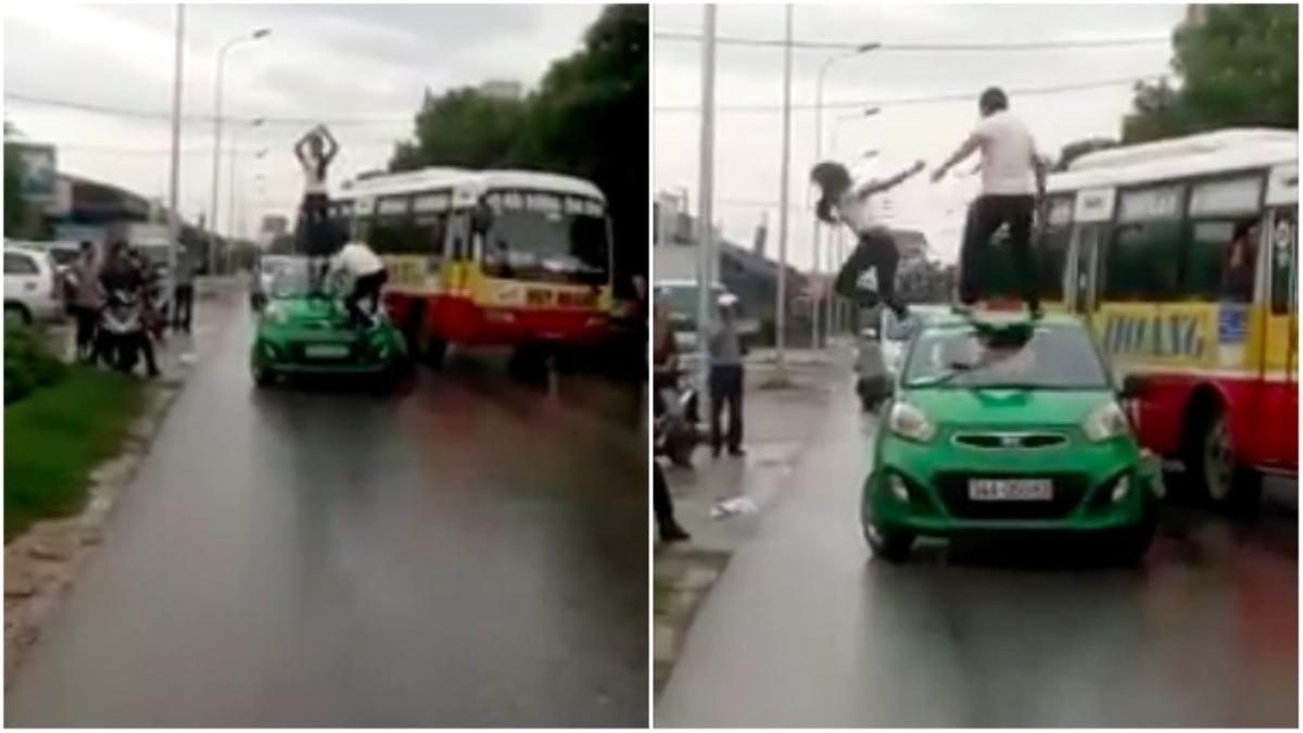 'Ngáo đá', một cô gái trẻ bị tài xế taxi hành hung vì phá hoại tài sản Ảnh 2