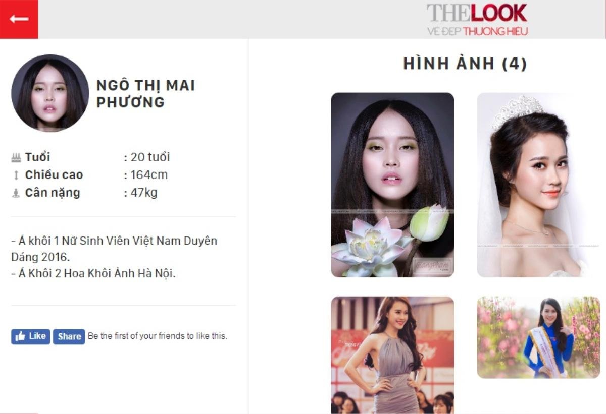 Không chỉ có hotgirl, The Look Online 2017 còn quy tụ cả những nhan sắc hoa hậu nổi bật Ảnh 7