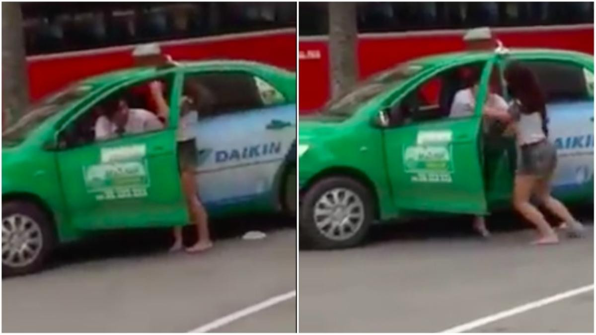 Clip: Mặc nữ sinh van xin kêu cứu khi bị đánh, nam tài xế taxi Mai Linh vẫn lên xe bỏ đi Ảnh 3