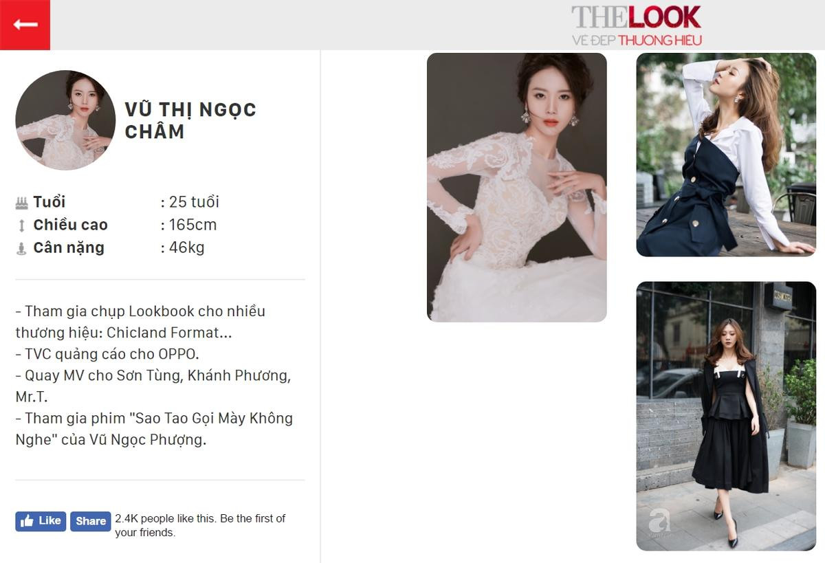 Tham gia phút chót, 'người yêu Sơn Tùng' Vũ Ngọc Châm vươn lên dẫn đầu vòng bình chọn The Look Online 2017 Ảnh 1