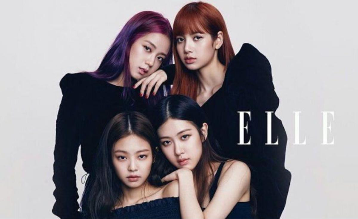 Black Pink trở thành nhóm nhạc nữ đầu tiên của K-pop lên bìa tạp chí Elle Ảnh 2