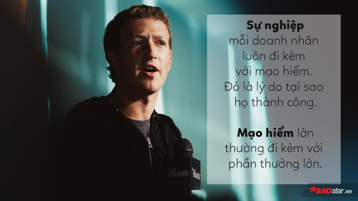 Mark Zuckerberg và quy tắc: 'Mạo hiểm có thể sẽ thất bại nhưng nếu không mạo hiểm thì sẽ mãi mãi thất bại' Ảnh 3