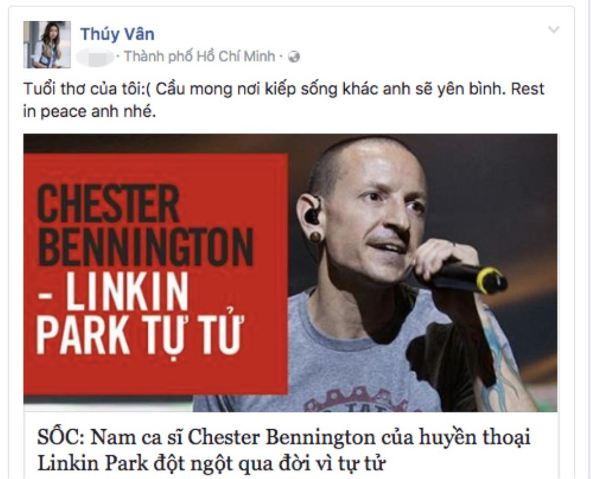 Trước thông tin thủ lĩnh Linkin Park qua đời, An Nguy tiết lộ từng có ý định tự tử khi học cấp 2 Ảnh 10