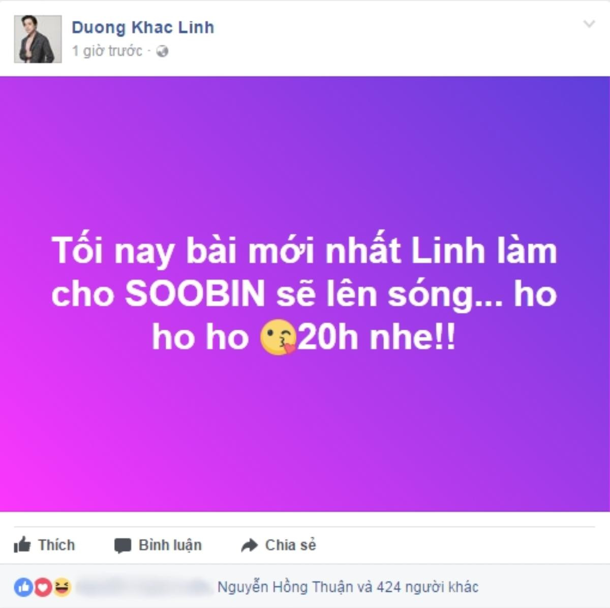 Hậu lùm xùm tình cảm, Soobin Hoàng Sơn sẽ tung ca khúc mới vào 8h tối nay Ảnh 1