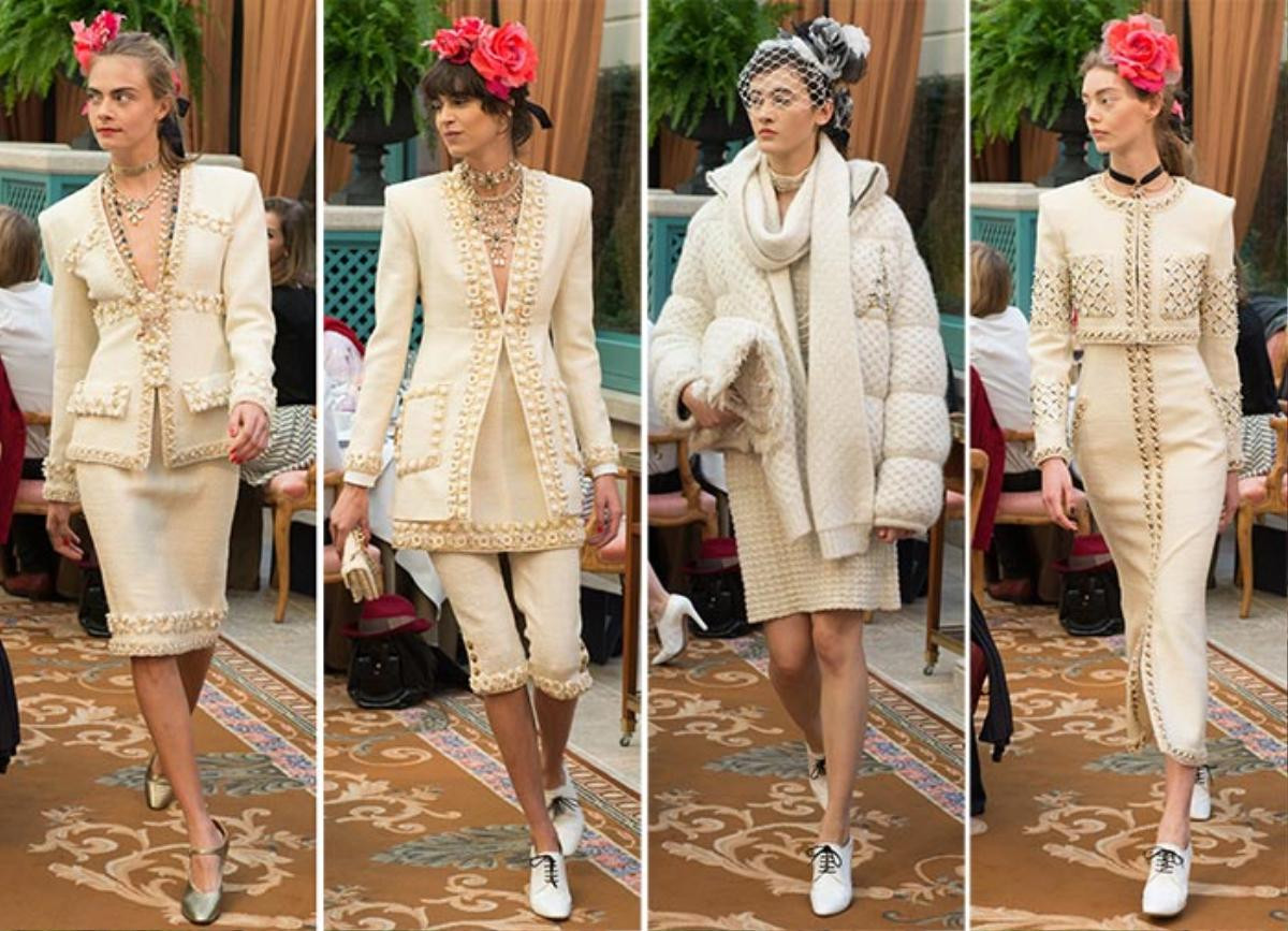 Diện cả set đồ Chanel, streetstyle của Hoàng Thùy ngày càng sang chảnh! Ảnh 6