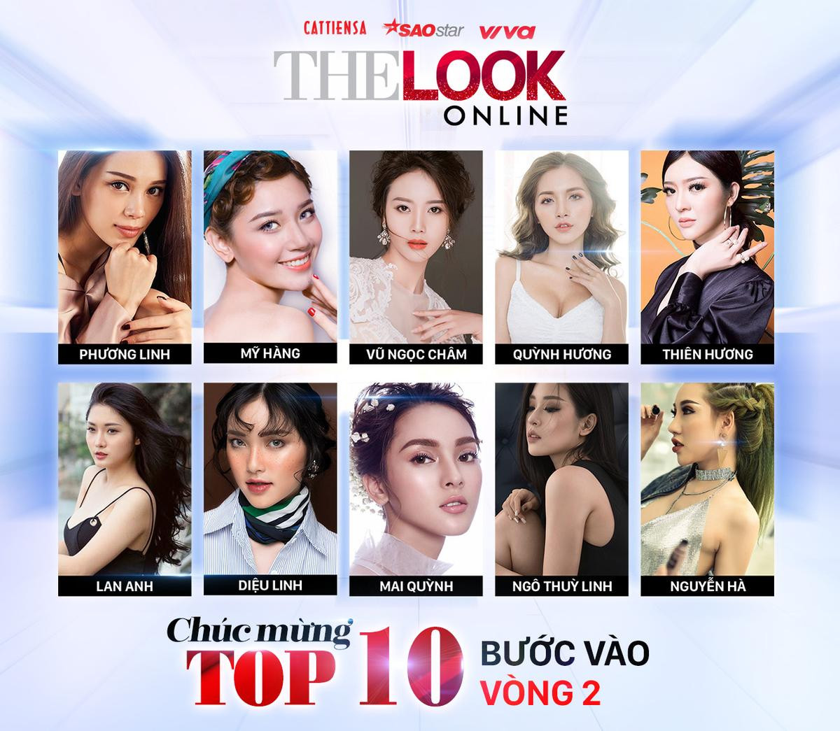 Top 10 thí sinh được yêu thích nhất vòng 1 The Look Online 2017 đã chính thức lộ diện Ảnh 1