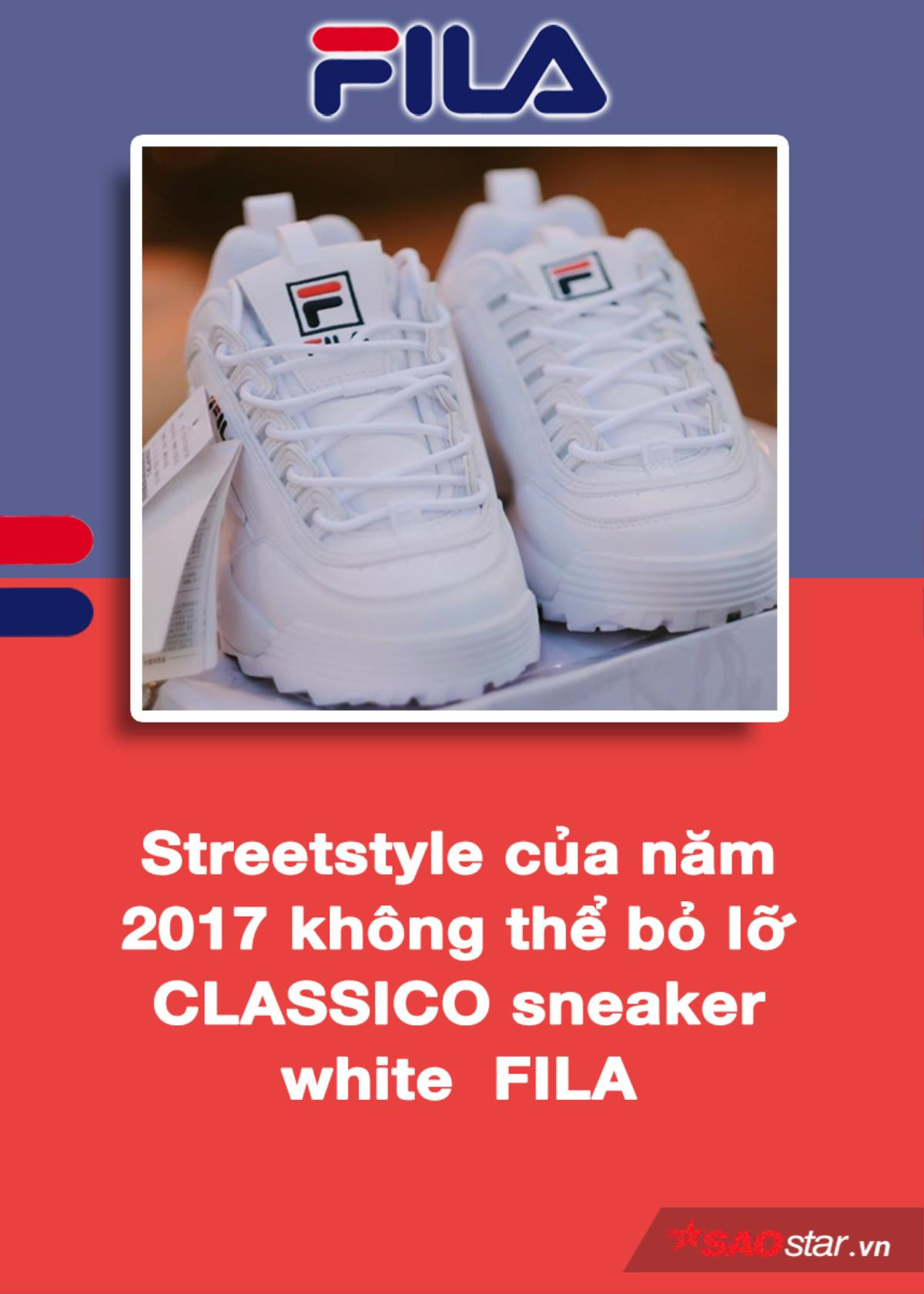 Đập hộp CLASSICO sneaker white, lý giải sự 'thống trị' mang tên FILA Ảnh 1