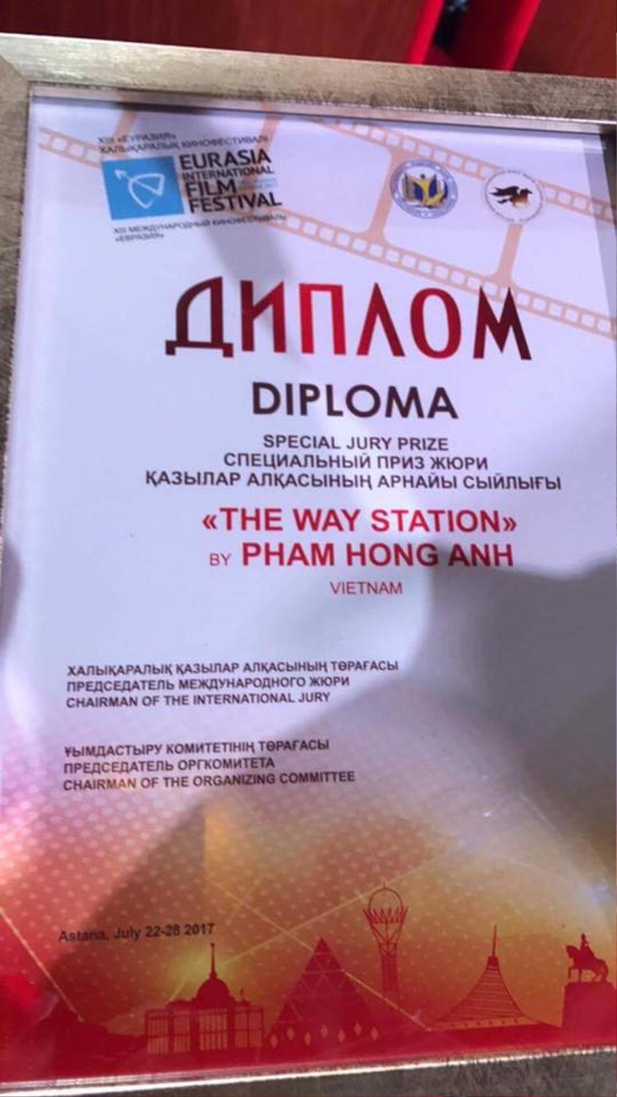 Phim có nhiều cảnh nóng của Phạm Hồng Phước, Ngọc Thanh Tâm giành giải thưởng tại Liên hoan phim Á Âu Ảnh 2