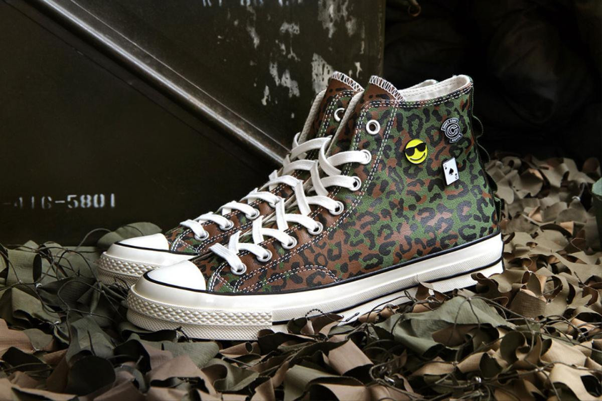 Converse Chuck Taylor All-Star phiên bản chắp vá lên sàn khiến tín đồ thời trang 'đau tim' Ảnh 9