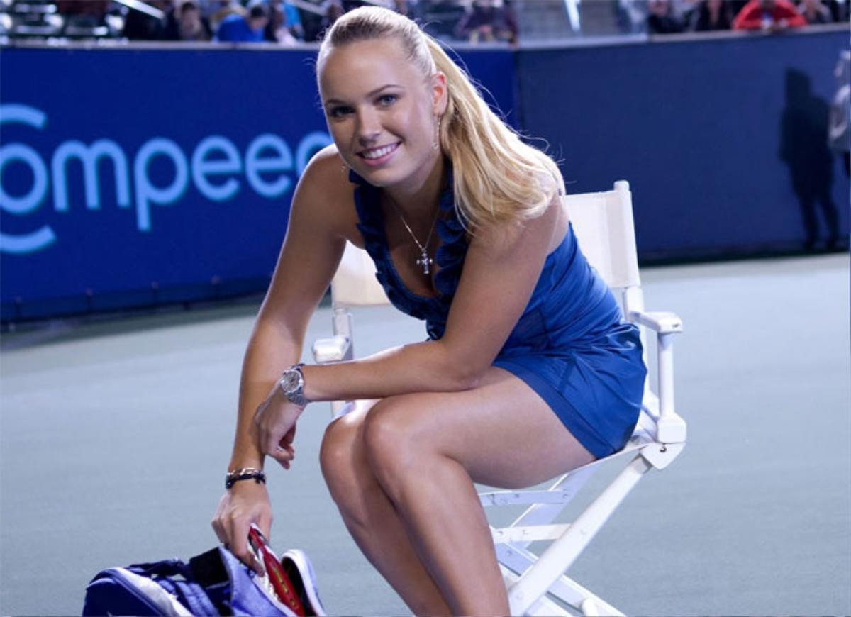 Chiêm ngưỡng thân hình 'không thể chê' của tay vợt Wozniacki Ảnh 2