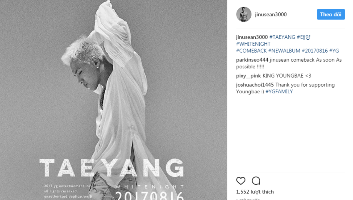 Taeyang khiến fan phấn khích với ảnh 'nhá hàng', sẵn sàng khởi động tour thế giới Ảnh 2