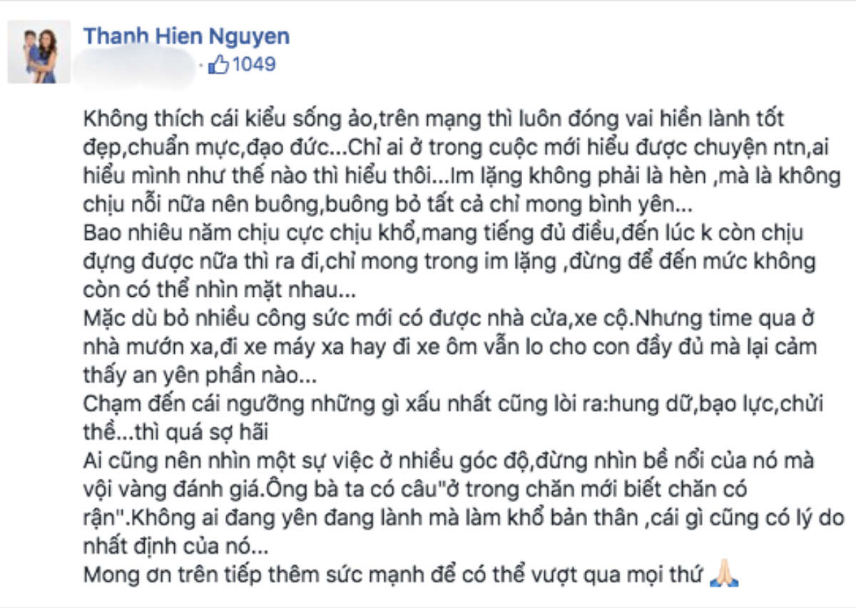 Sau khi ôm con về nhà ngoại, vợ diễn viên hài Gia Bảo bất ngờ tiết lộ thường xuyên bị chồng chửi bới, bạo hành Ảnh 1