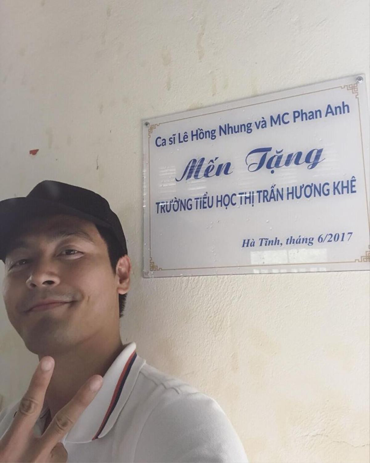 MC Phan Anh cùng dàn sao Việt quyên tặng bể bơi di động tổng trị giá trăm triệu đồng cho học sinh miền Trung Ảnh 2