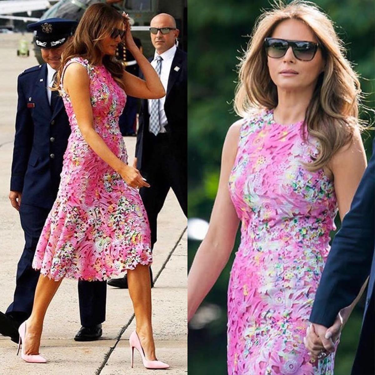 Giải mã ngôn ngữ thời trang của Đệ nhất phu nhân Tổng thống Mỹ - Melania Trump Ảnh 11