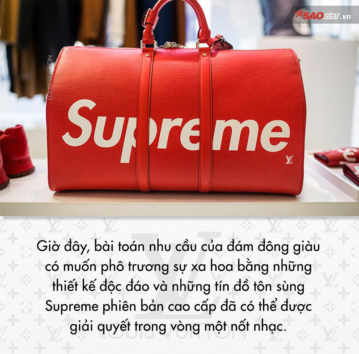 LV và màn collab 'thế kỉ' cùng Supreme: Câu chuyện giấc mộng đỏ mang về 'ngôi vị vàng' Ảnh 9