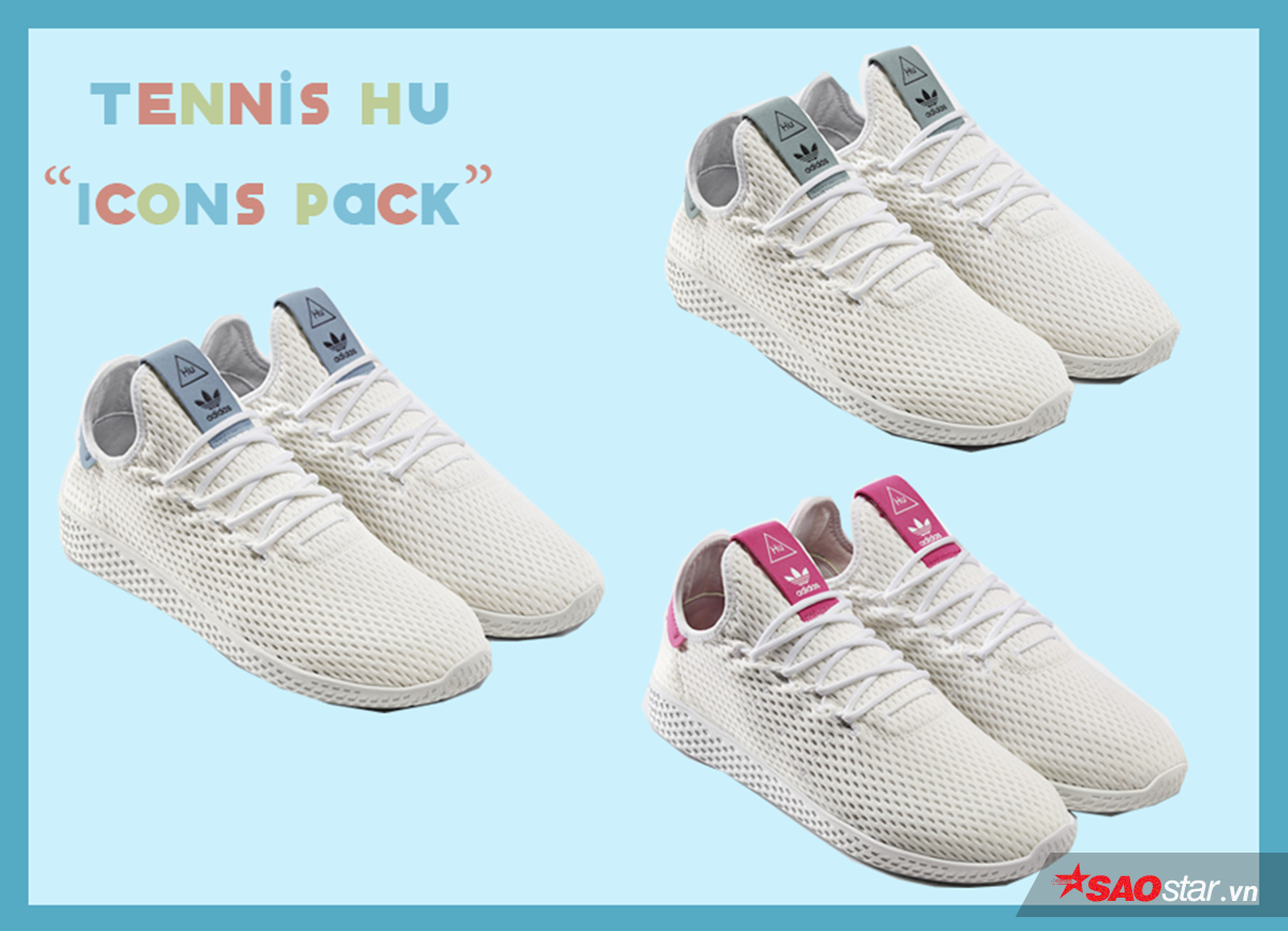 Tennis Hu “Icons Pack” - những 'đôi giày kẹo ngọt' phát ra bản giao hưởng mang 'âm vực thể thao' Ảnh 9