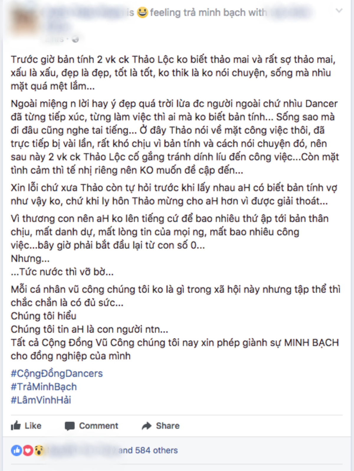 Biên đạo Huỳnh Mến cùng cộng đồng dancer đồng loạt lên tiếng đòi ‘trả minh bạch’ cho Lâm Vinh Hải Ảnh 3