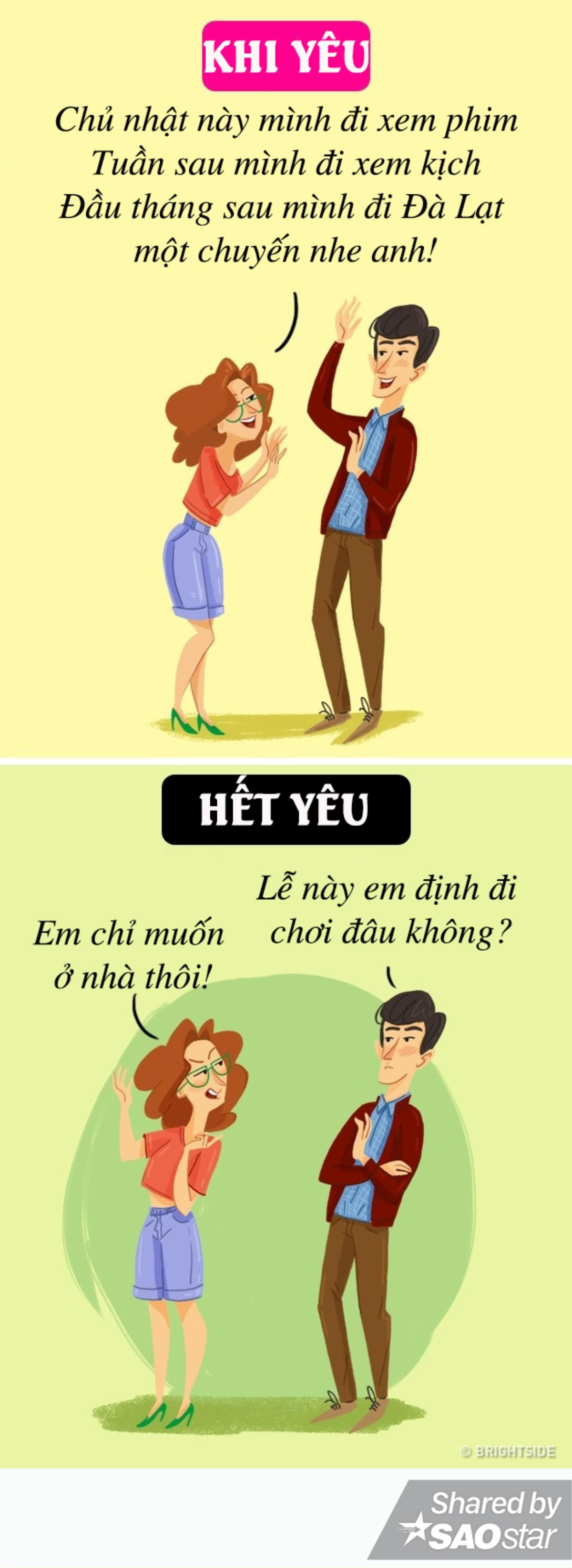 Đây là những biểu hiệu của bọn con gái khi đã hết yêu! Ảnh 5