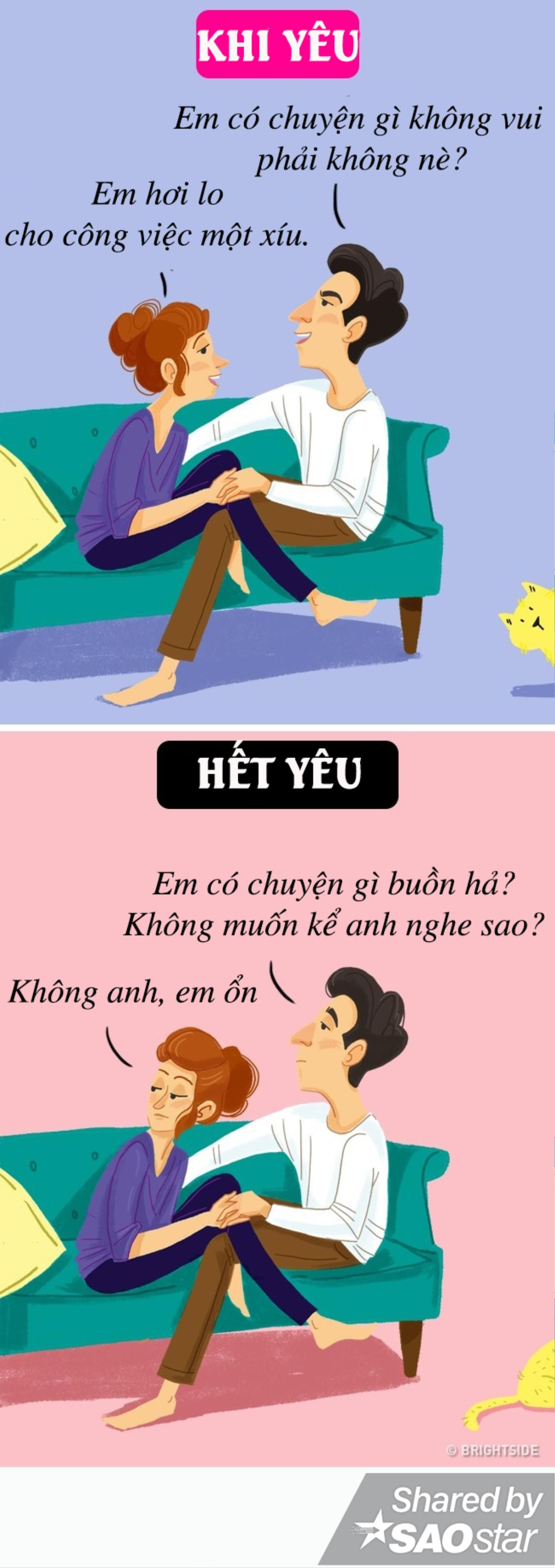 Đây là những biểu hiệu của bọn con gái khi đã hết yêu! Ảnh 6