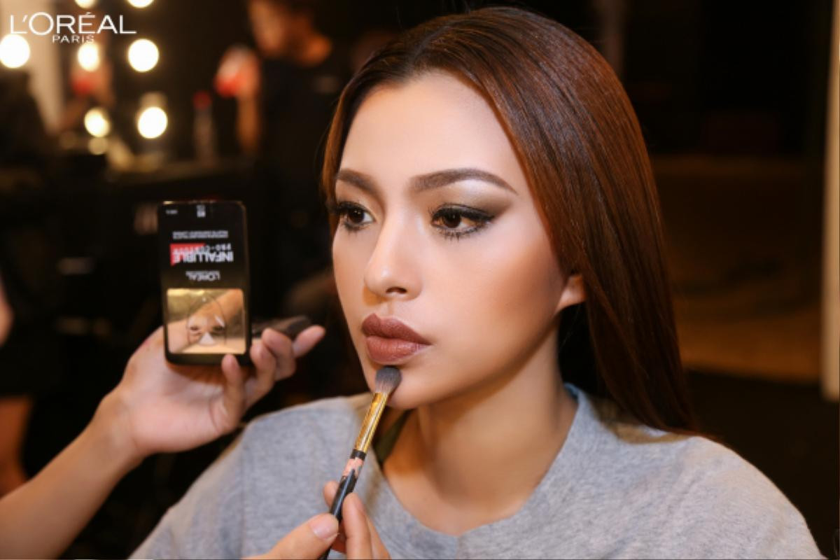 Hậu trường The Face tập 11: top 3 chất lừ với màu son 'nude và nâu trầm' cá tính mê hoặc mọi ánh nhìn Ảnh 6