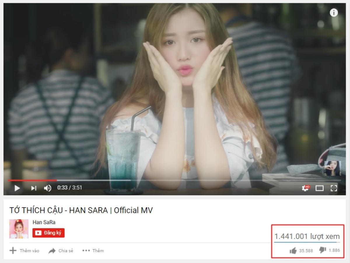 Mừng MV triệu view, Han Sara tung phiên bản mới của bài hát debut cùng 'soái ca' Ảnh 1