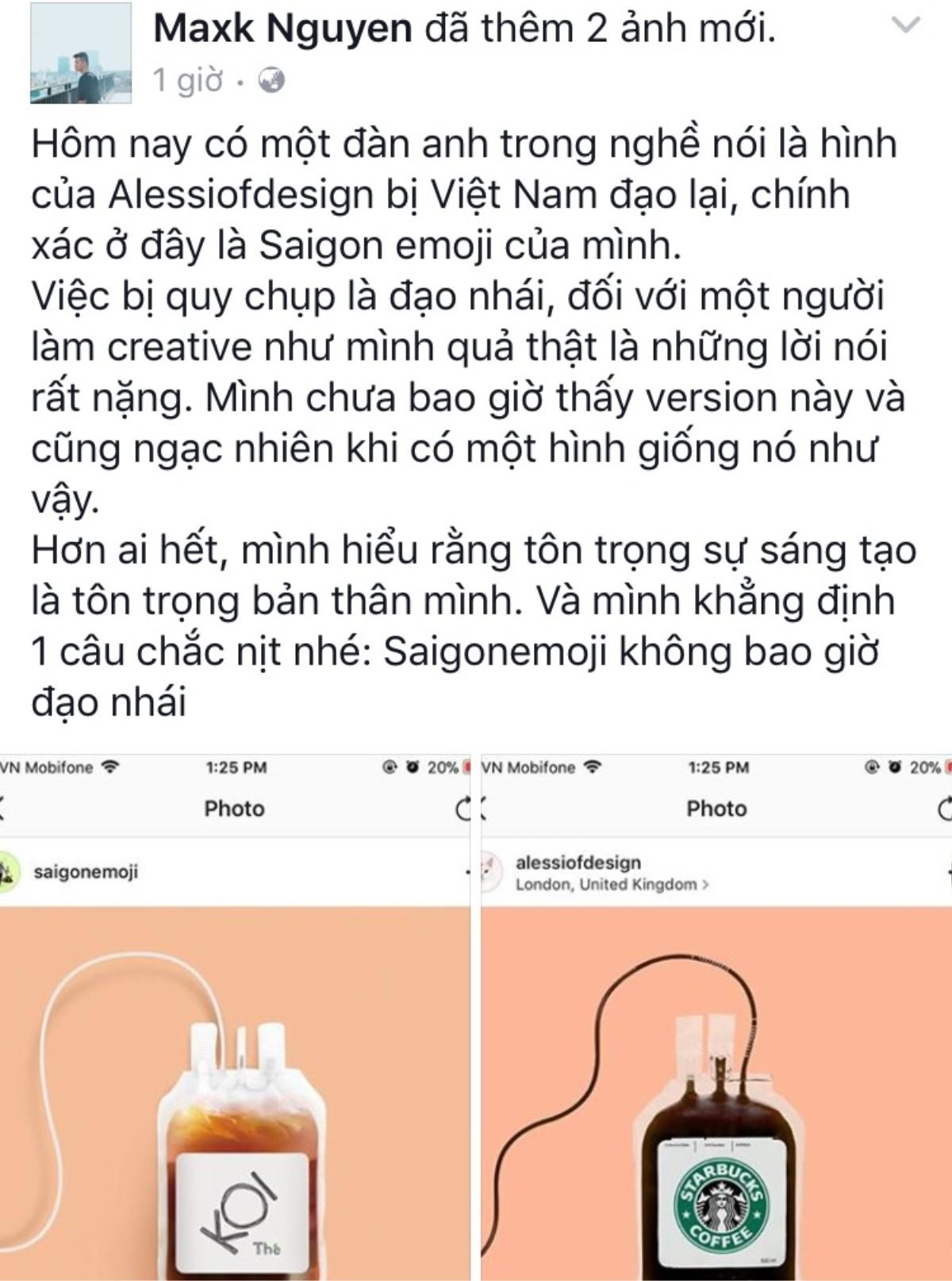 HOT: 'cha đẻ' của Saigonemoji (Maxk Nguyễn) bị tố đạo nhái ý tưởng Ảnh 7