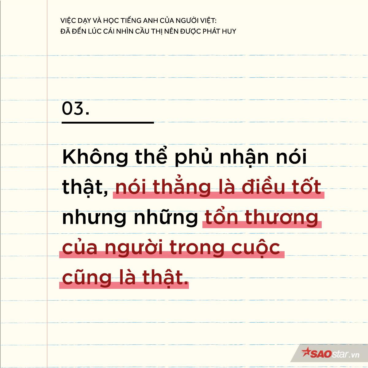 Việc dạy và học tiếng Anh của người Việt: Đã đến lúc cái nhìn cầu thị nên được sử dụng! Ảnh 5