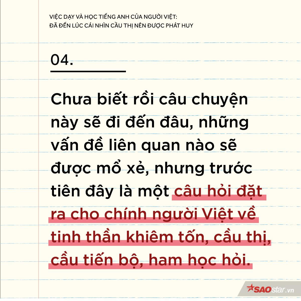 Việc dạy và học tiếng Anh của người Việt: Đã đến lúc cái nhìn cầu thị nên được sử dụng! Ảnh 7