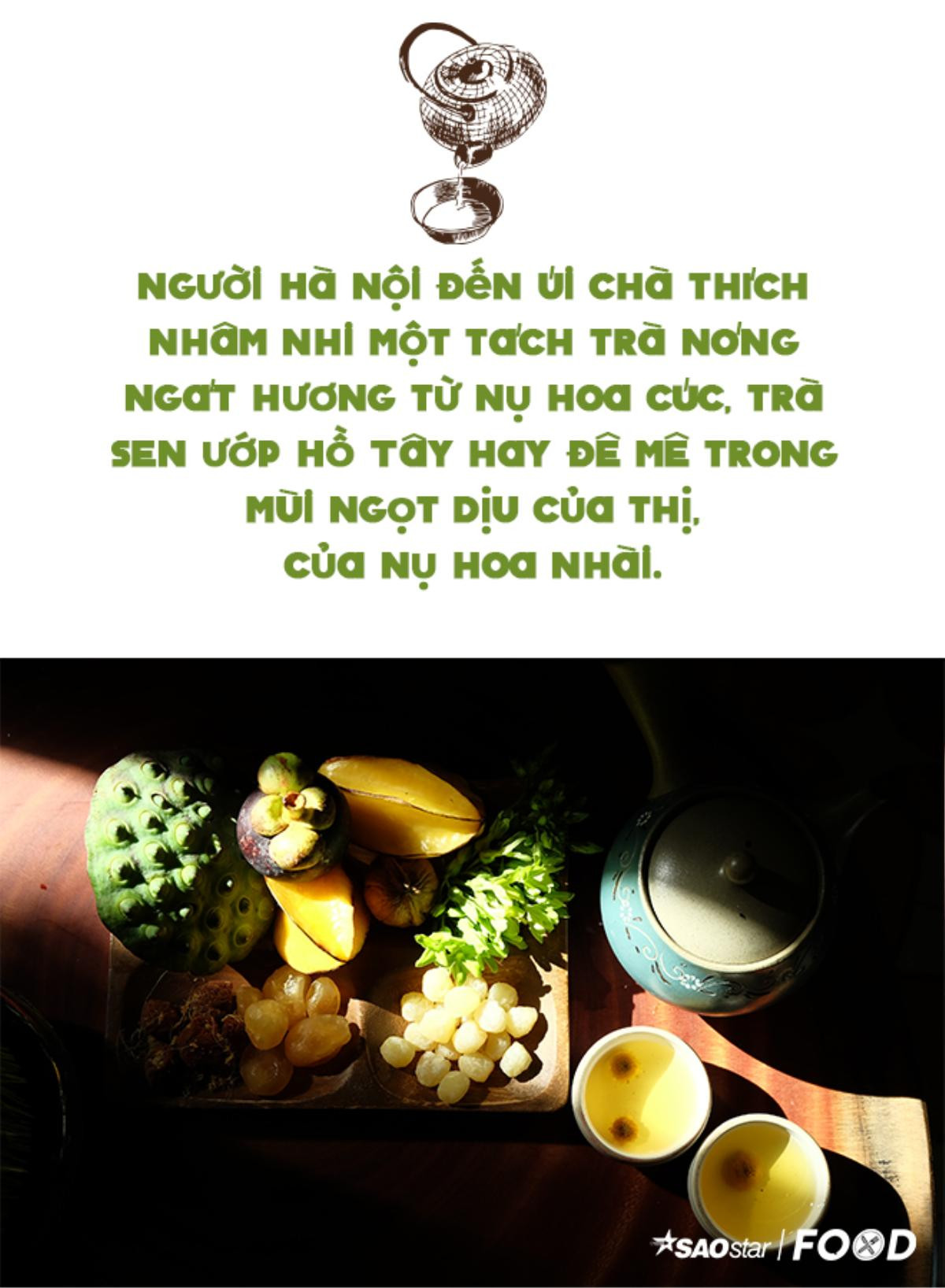 Hà Nội một 'chén trà trong sương sớm': Úi Chà trà! Ảnh 2