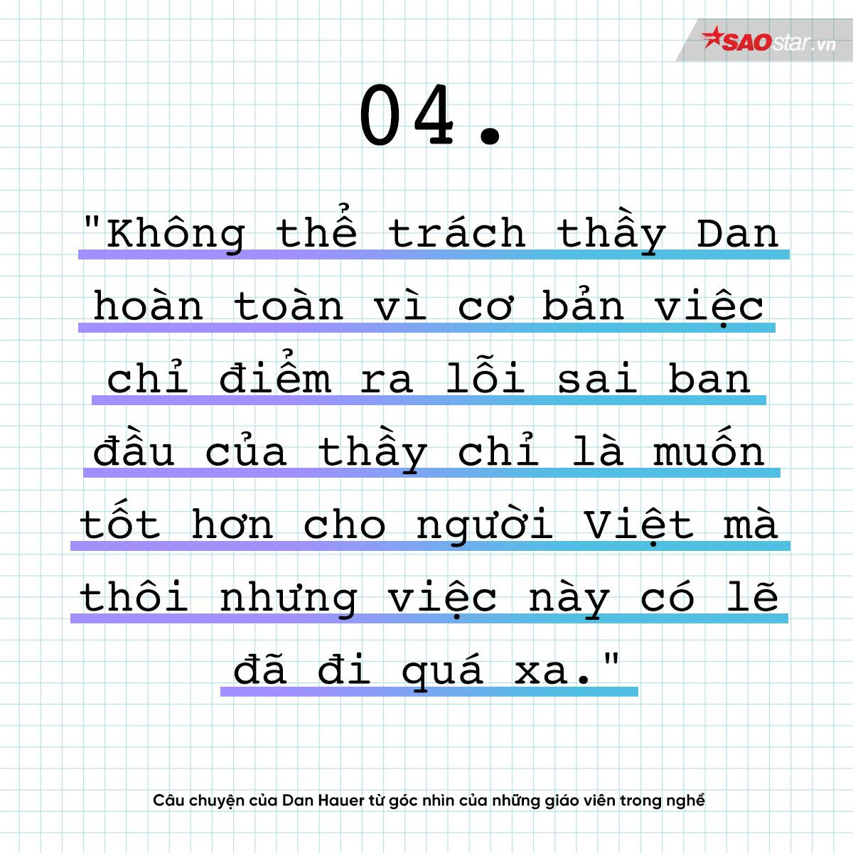 Câu chuyện của Dan Hauer từ góc nhìn của những giáo viên trong nghề Ảnh 5