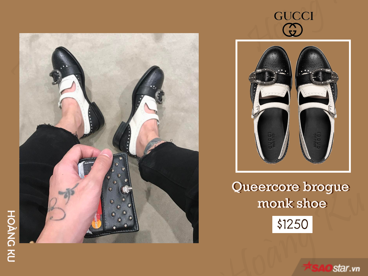 Giày hiệu Hoàng Ku không thiếu, nhưng chỉ Gucci mới khiến anh đổ tiền mạnh đến vậy Ảnh 1